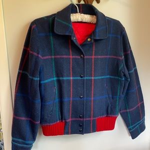PENDLETON • Vintage Plaid Bomber